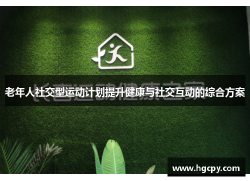 老年人社交型运动计划提升健康与社交互动的综合方案